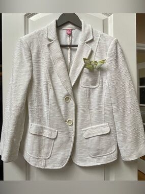 Basler White Blazer